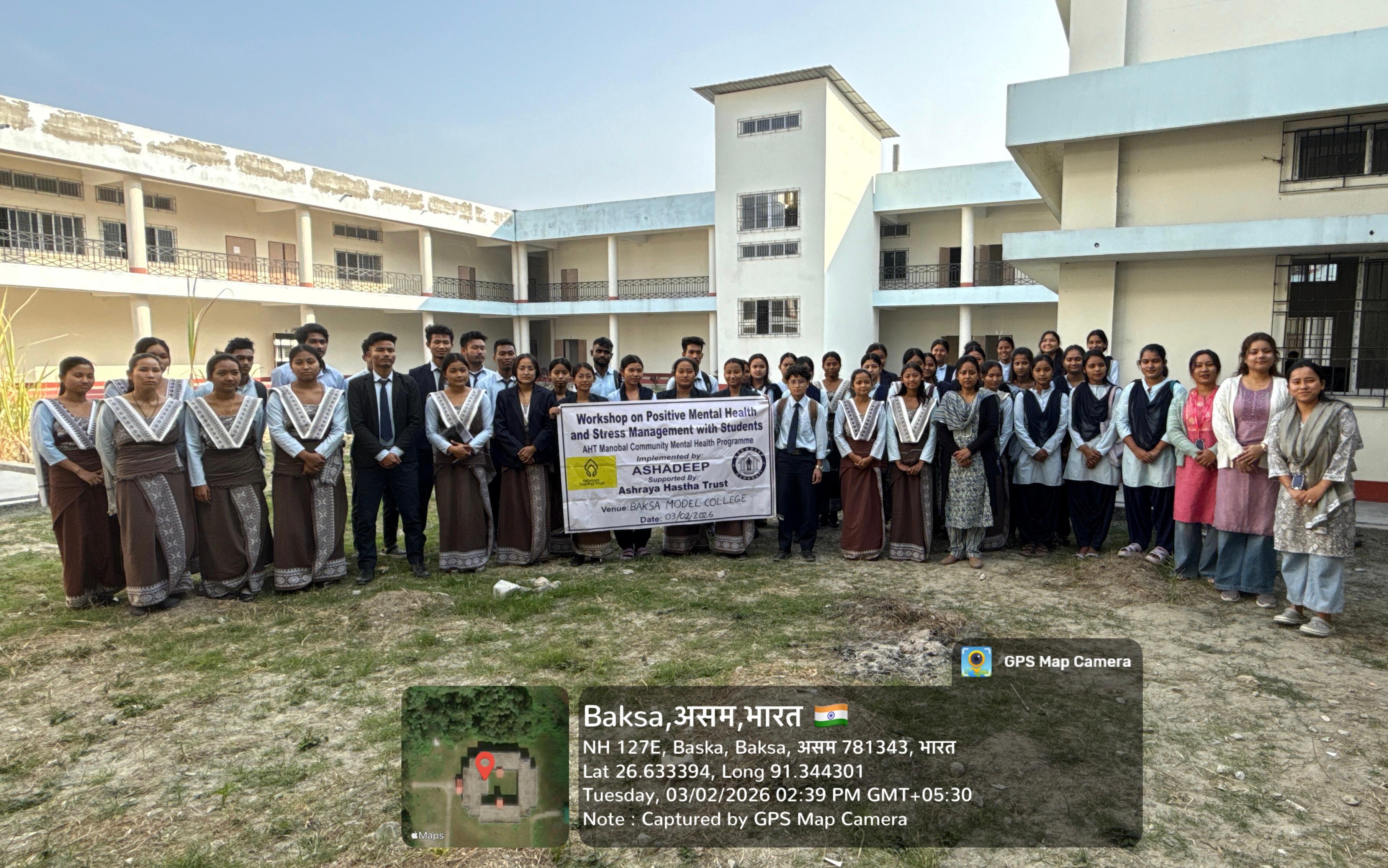Workshop on Positive Mental Health and Stress Management with Students